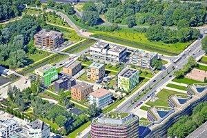 IBA Hamburg: In Wilhelmsburg präsentiert die Bauausstellung neue Gebäudekonzepte wie Hybrid Houses, Water Houses und Smart Material Houses